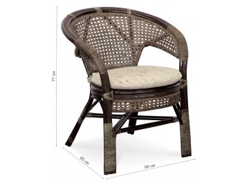 Кресло из ротанга 02/15B