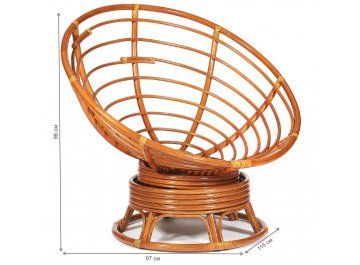 Кресло-качалка Papasan W 23/01 B