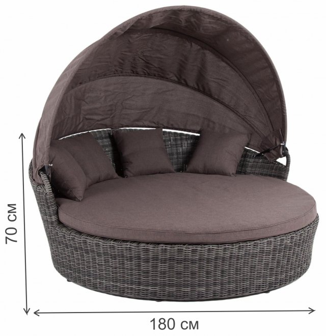 Диван Эйприл графит