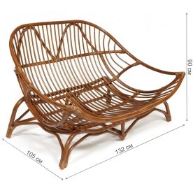 Диван из ротанга Venice