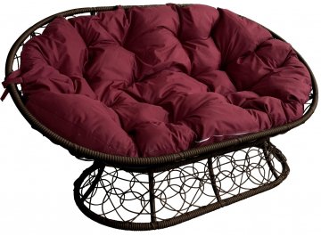 Комплект для отдыха из ротанга Мамасан Папасан