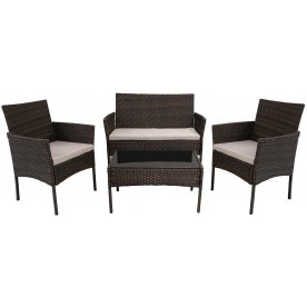 Комплект для отдыха из ротанга Доминика