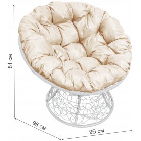 Кресло из ротанга Папасан