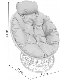 Кресло из ротанга Папасан мини