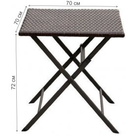 Обеденный комплект из ротанга Романтика