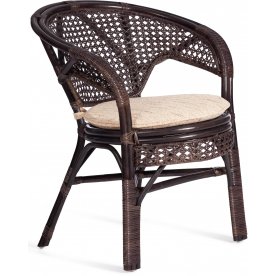 Обеденный комплект из ротанга Pelangi 02/15