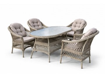 Обеденный комплект из ротанга T217/LV-217 из ротанга