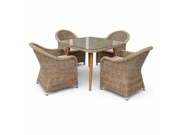 Обеденный комплект из ротанга T368/Y490 из ротанга