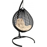 чёрный / бежевый