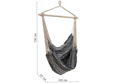 Подвесное кресло Effie плетеный