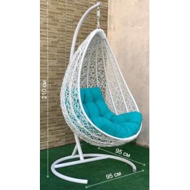 Подвесное кресло Triumf White