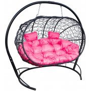 черный / розовый