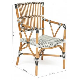 Кресло Bistro Decoration темный мед / dark honey