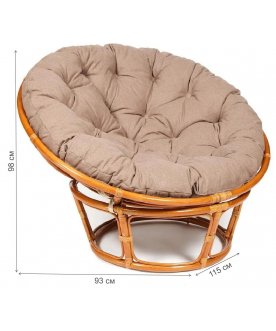 Кресло из ротанга Papasan 23/01 W