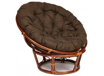 Кресло из ротанга Papasan 23/01 W для дачи