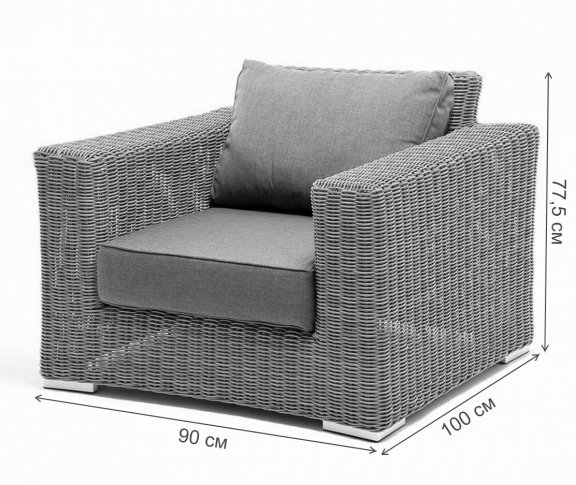 Кресло Кэсон графит