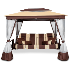 Качели садовые Люкс