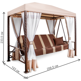 Качели садовые Премиум 76