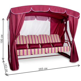 Качели садовые Дефа Люси Люкс