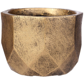 Кашпо Геометри Круглое DROUND46-GLD