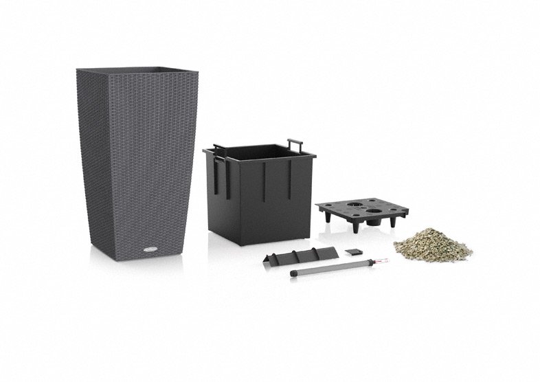 Кашпо Lechuza 15246 CUBICO Cottage 40 Белый