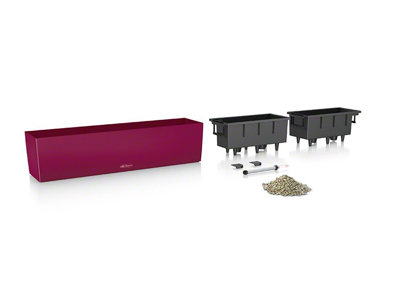 Кашпо Lechuza 15683 BALCONERA Color 80 серый