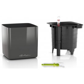 Кашпо Кьюб Глосси 14