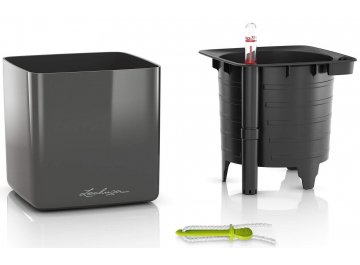 Кашпо Кьюб Глосси 14