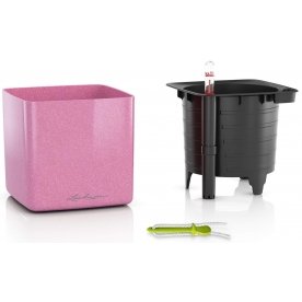 Кашпо Кьюб Глосси Кисс 14