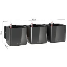 Комплект кашпо Wall Home Kit Glossy