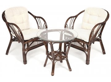 Кофейный комплект из ротанга New Bogota/Нью Богота 2