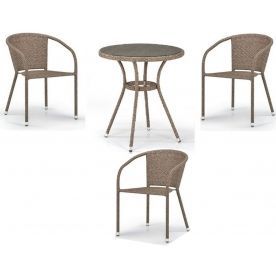 Обеденный комплект 3+1 T282ANT Y137C-W56 3Pcs