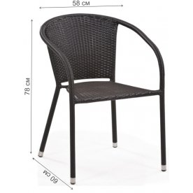 Обеденный комплект 4+1 T283BNT-W2390 Y-137C-W51 4Pcs