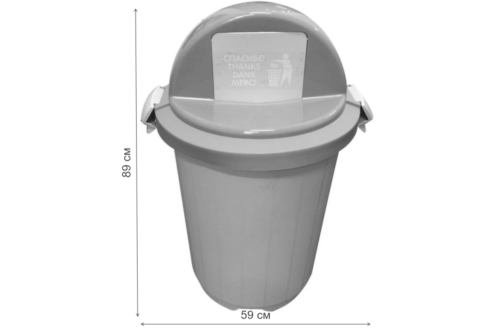 Контейнер 105 серый