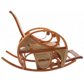 Кресло-качалка Valua коньяк