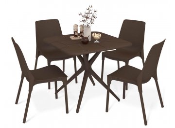 Обеденный комплект из пластика SHT-DS206