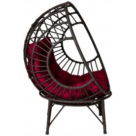 Металлическое кресло Элма