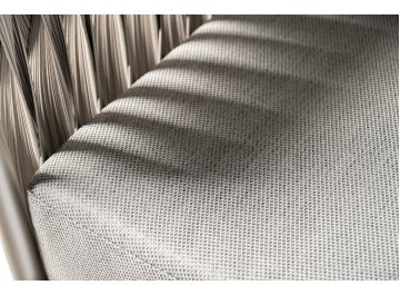 Металлическое кресло Муза 39AR-KRES-3691 ser серое