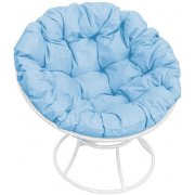 белый / голубой