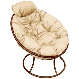Металлическое кресло Папасан мини