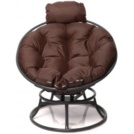Металлическое кресло Папасан мини
