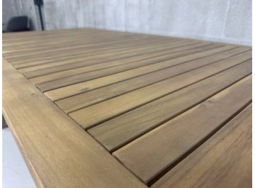 Стол деревянный обеденный Eloise песочный