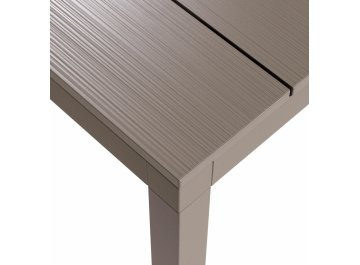 Стол металлический раздвижной Rio Alu 140 Extensibile тортора