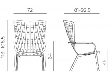 Пластиковое кресло 003/4030010/3630001152