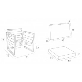 Кресло 234/131-8216/BE
