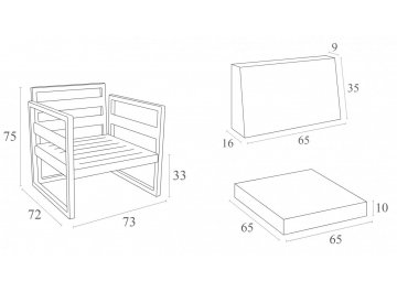 Кресло 234/131-8216/LB