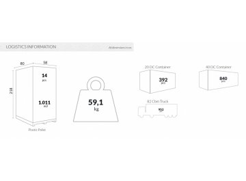 Кресло пластиковое Marcel XL оливковый