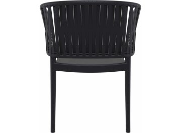Кресло пластиковое Portofino черный