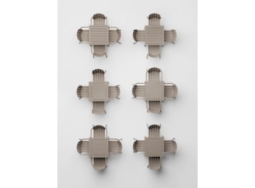 Кресло пластиковое Tiberina тортора