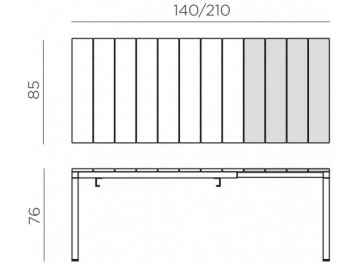 Пластиковый стол 003/4835202000